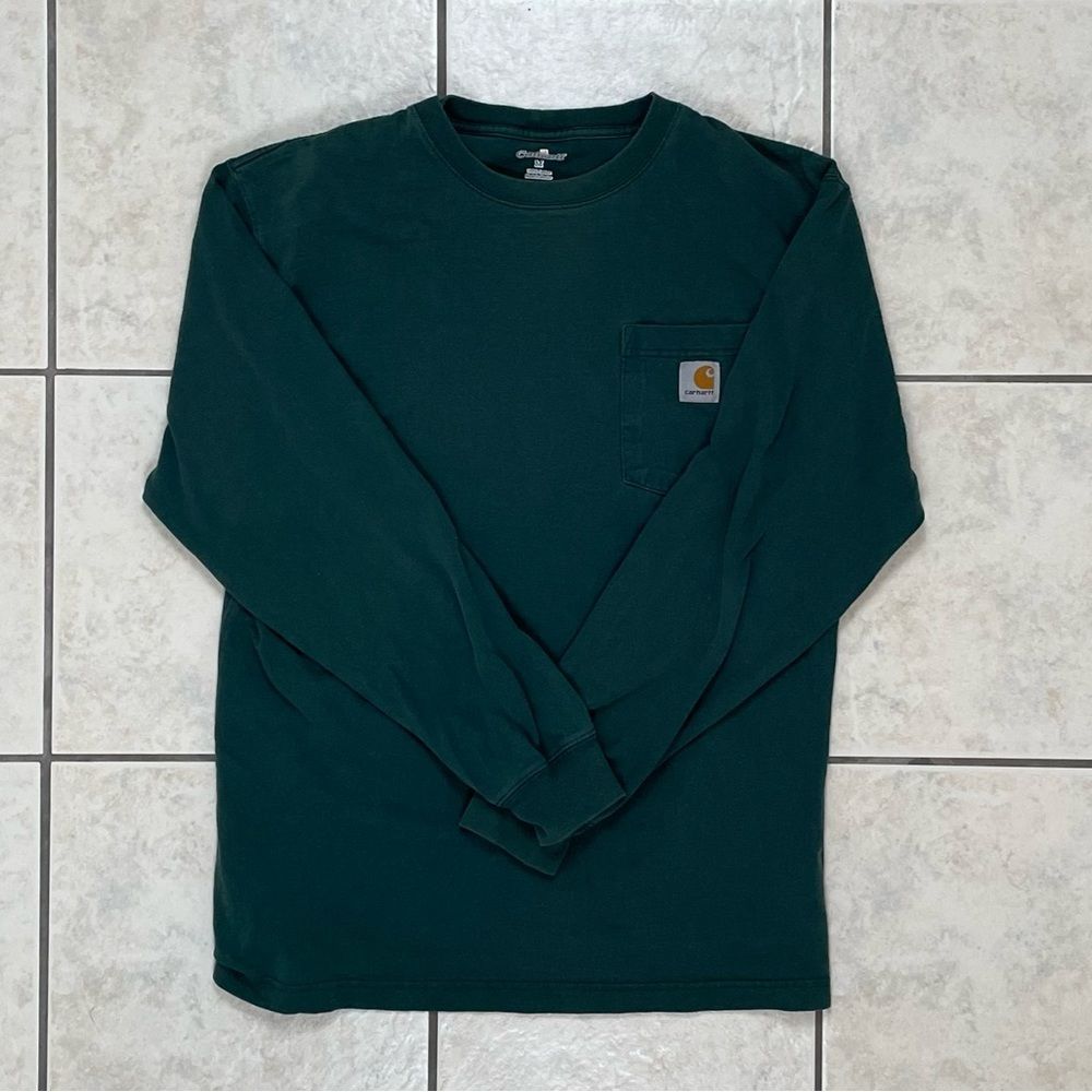 Men’s Carhartt Pullover Long Sleeve Pocket Shirt